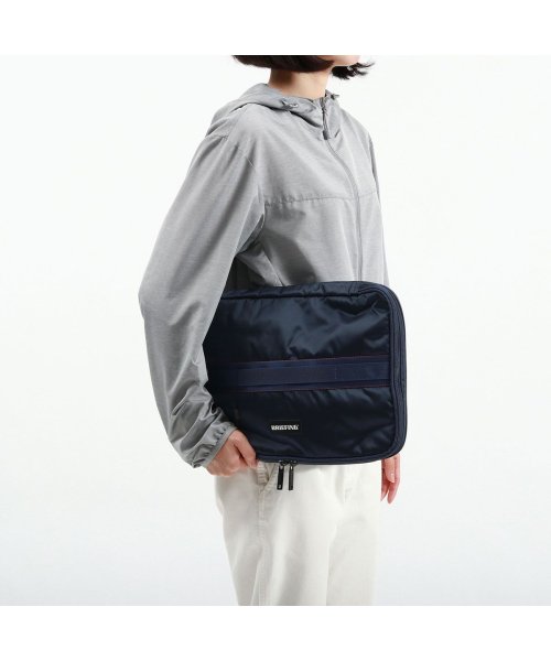 BRIEFING GOLF(ブリーフィング ゴルフ)/【日本正規品】ブリーフィング ゴルフ ポーチ BRIEFING GOLF EXPAND POUCH M ECO TWILL ナイロン 抗菌 BRG223G55/img01