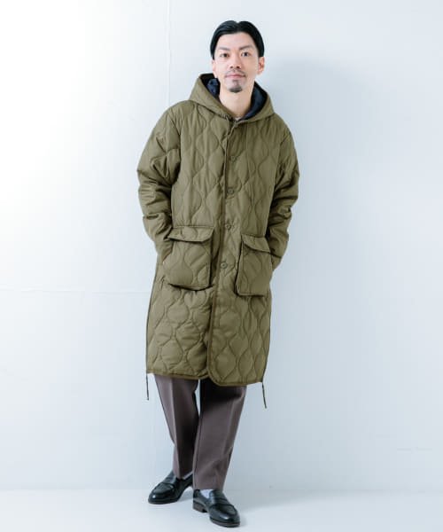 ITEMS URBANRESEARCH(アイテムズアーバンリサーチ（メンズ）)/TAION　MILITARY HOOD DOWN COAT/img03