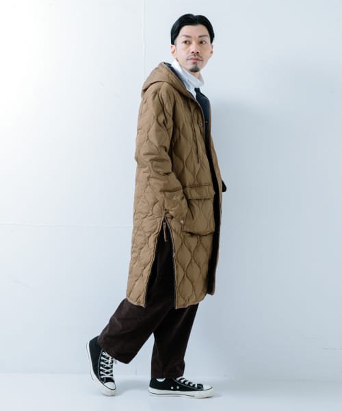 ITEMS URBANRESEARCH(アイテムズアーバンリサーチ（メンズ）)/TAION　MILITARY HOOD DOWN COAT/img09