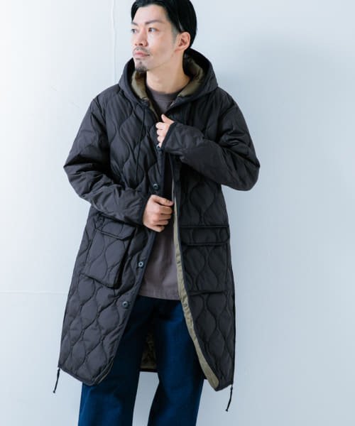 ITEMS URBANRESEARCH(アイテムズアーバンリサーチ（メンズ）)/TAION　MILITARY HOOD DOWN COAT/img14