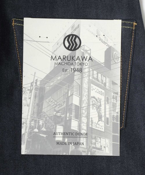 marukawa shonan(marukawa shonan)/【marukawa】マルカワ 国産デニム セルビッチ 微ストレッチ ジーンズ 日本製 made in Japan ワンウォッシュ/ノンウォッシュ セルビッジ/img08