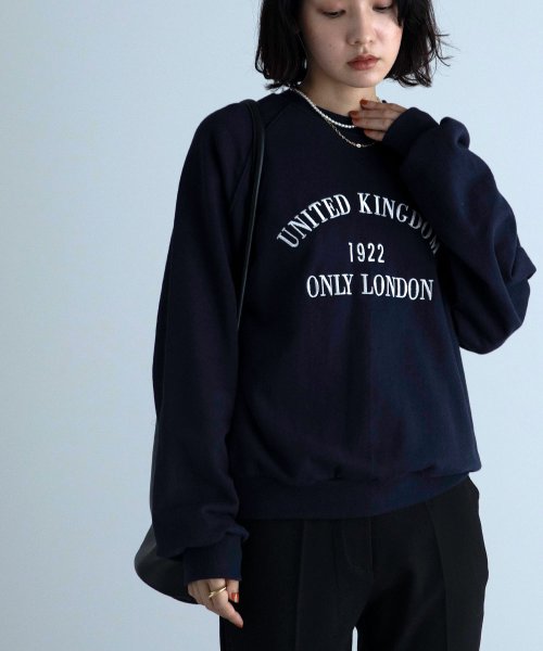 marjour(マージュール)/UK LOGO SWEAT/img02