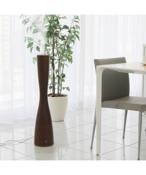 【正規品1年保証】 プリズメイト 加湿器 PRISMATE サブリエ アロマ超音波式加湿器 アロマ タワー型 スリム 大容量 2.5L PR－HF003W 