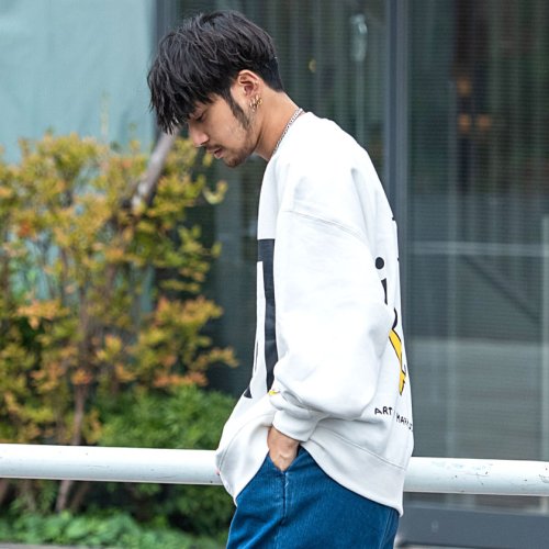 MARK GONZALES ビッグアルファベットトレーナー スウェット 人気・おすすめ｜使いやすい・旅行におすすめ 品質保証 全国発送 正規品・日本国内発送・安心保証付き