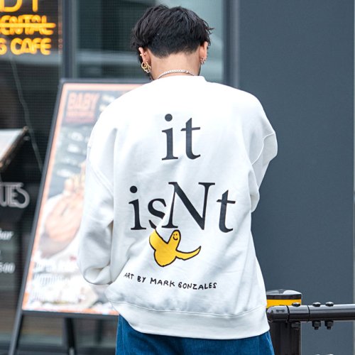 MARK GONZALES ビッグアルファベットトレーナー スウェット 人気・おすすめ｜使いやすい・旅行におすすめ 品質保証 全国発送 正規品・日本国内発送・安心保証付き