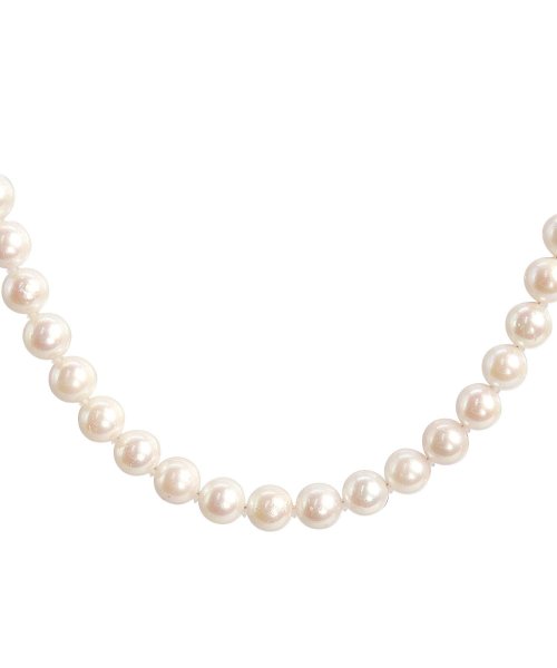 シアーズ あこや 本真珠 7.5－8.0ｍｍ 2点セット ネックレス イヤリング ホワイトピンク系 