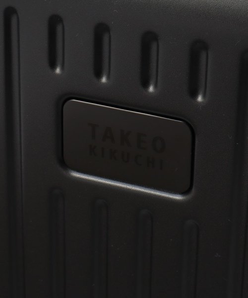 TAKEO KIKUCHI(タケオキクチ)/【CITY BLACK】スーツケース SSサイズ(フロントオープン式）/img07
