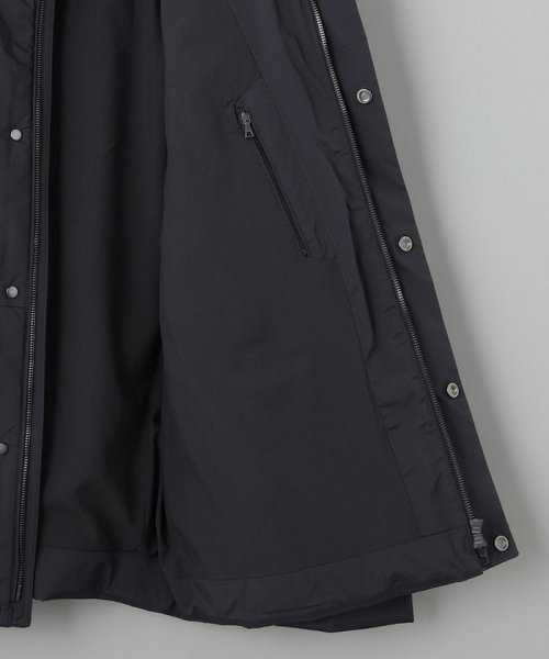 【37.5Tech】中綿フーデッドブルゾンコート 