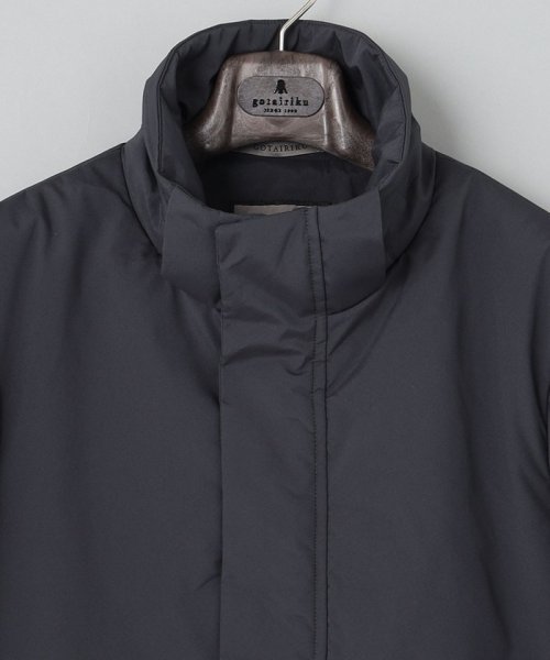 【37.5Tech】中綿フーデッドブルゾンコート 