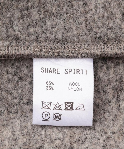 SHARE 煎り SPIRIT シェアースピリット レザー バッチ｜その他