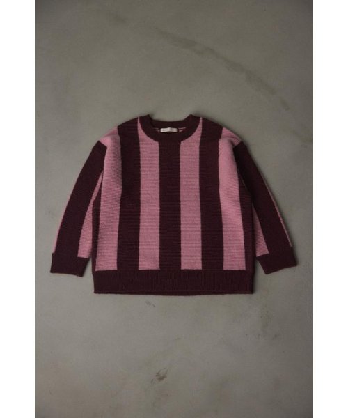 BLACK BY MOUSSY(ブラックバイマウジー)/stripe knit tops/img12