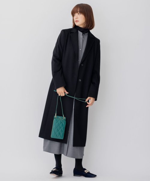 NIJYUSANKU（SMALL SIZE）(23区（小さいサイズ）)/【CLASSY.12月号掲載】ロロピアーナ スーパー ウール チェスターコート/img03