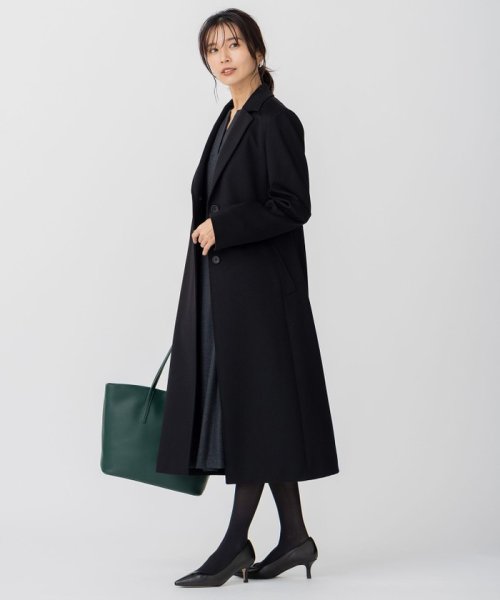 【CLASSY.12月号掲載】ロロピアーナ スーパー ウール チェスターコート 