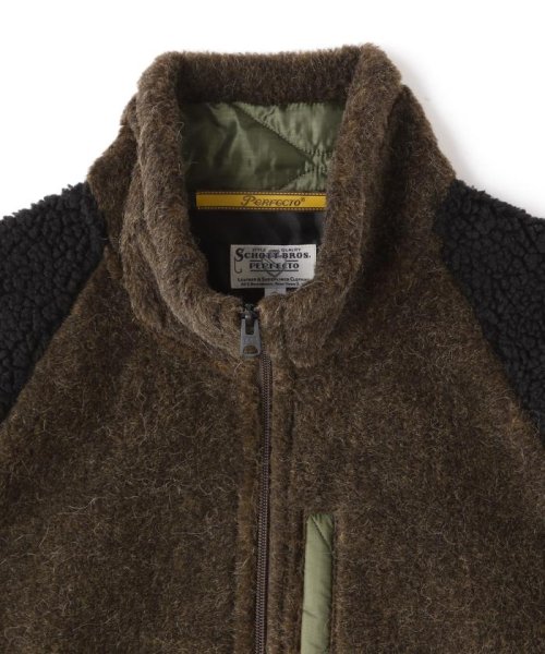 Schott(ショット)/PERFECTO BOA FLEECE JKT/パーフェクトボアフリースジャケット/img10