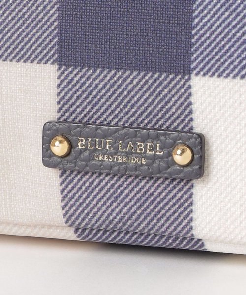 BLUE LABEL CRESTBRIDGE(BLUE LABEL CRESTBRIDGE)/クレストブリッジチェックPVCミニショルダー/img22