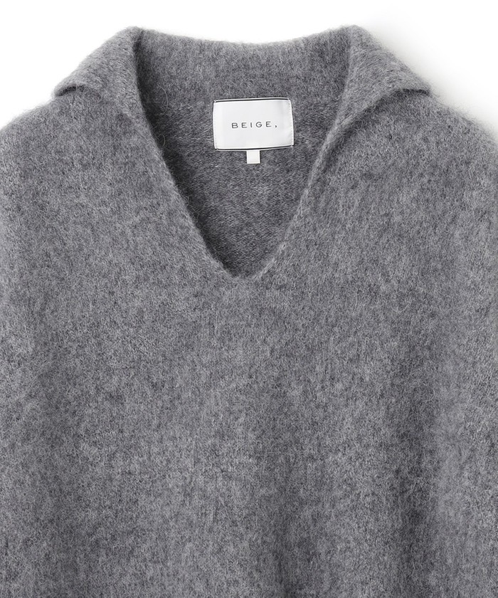 BEIGE ベイジ DROSNAY / ニットサイズ4グレー BEIGE ベイジ DROSNAY / ニットサイズ4グレー