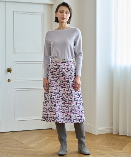 セール】オードトワレジャガード後ろ切り替えスカート (505013652  