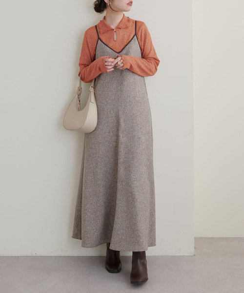 NICE CLAUP OUTLET(ナイスクラップ　アウトレット)/【natural couture】大人上品な首元に/ストレッチレース２ＷＡＹタートル/img13