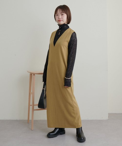 NICE CLAUP OUTLET(ナイスクラップ　アウトレット)/【natural couture】大人上品な首元に/ストレッチレース２ＷＡＹタートル/img21