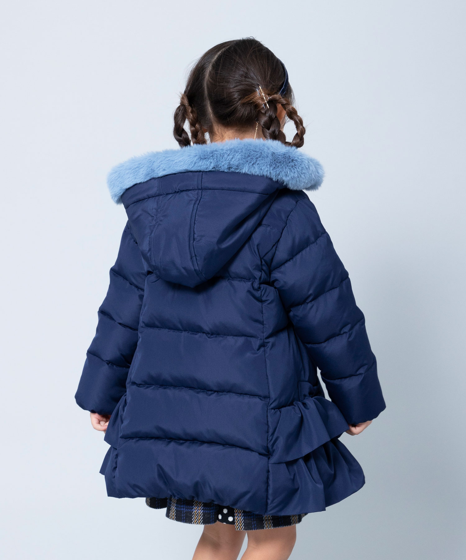 mimi_kids140KP ニットプランナー　KP キルティング　コート ジャケット　アウター　140