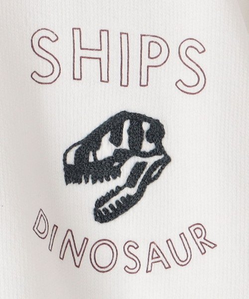 SHIPS KIDS(シップスキッズ)/SHIPS KIDS:145～160cm / ミニ裏毛 恐竜 ワンポイント TEE/img11