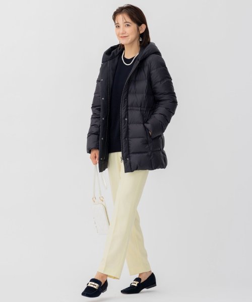 【洗える】シレータフタ ショート ダウンコート 
