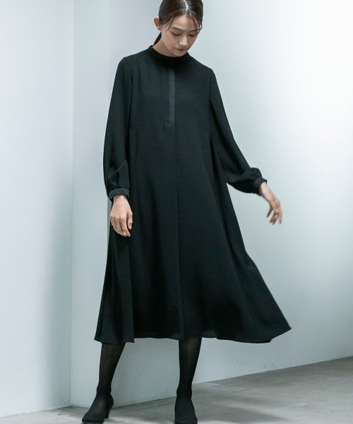 【喪服・礼服】【洗える】≪デザインブラック≫シャツワンピース/ブラックフォーマル/卒入学式 ・七五三・お宮参り あり 喪服 礼服 七五三 セレモニー 卒業式 ■なし デザイン 入学式 結婚式 お宮参り ワンピース