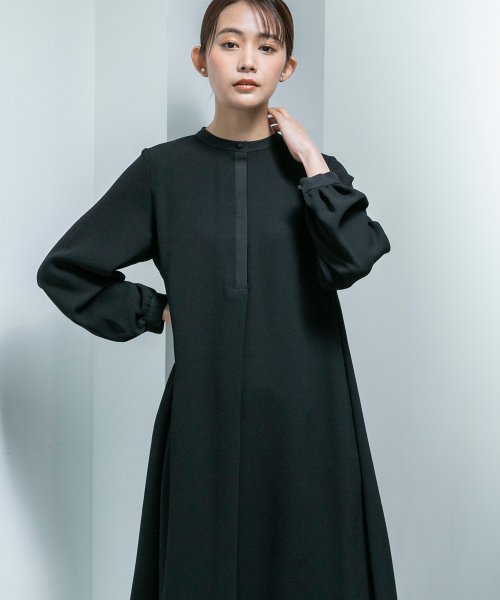 【喪服・礼服】【洗える】≪デザインブラック≫シャツワンピース/ブラックフォーマル/卒入学式 ・七五三・お宮参り あり 喪服 礼服 七五三 セレモニー 卒業式 ■なし デザイン 入学式 結婚式 お宮参り ワンピース