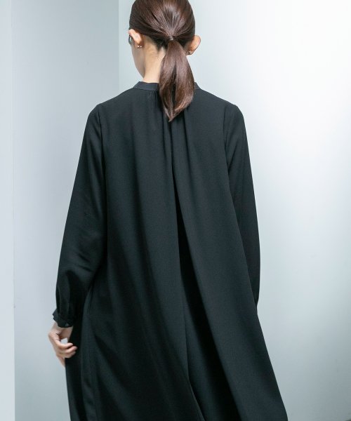 【喪服・礼服】【洗える】≪デザインブラック≫シャツワンピース/ブラックフォーマル/卒入学式 ・七五三・お宮参り あり 喪服 礼服 七五三 セレモニー 卒業式 ■なし デザイン 入学式 結婚式 お宮参り ワンピース