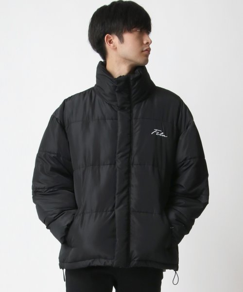 LAZAR(ラザル)/【Lazar】FILA/フィラ 別注 FIBER DOWN JACKET/ビッグシルエット ファイバーダウン中綿ジャケット メンズ レディース/img15