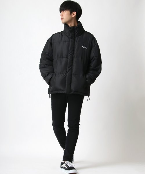 LAZAR(ラザル)/【Lazar】FILA/フィラ 別注 FIBER DOWN JACKET/ビッグシルエット ファイバーダウン中綿ジャケット メンズ レディース/img24