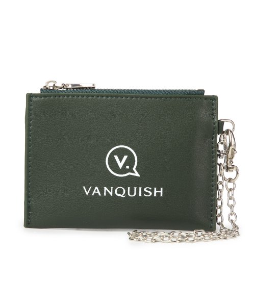 VANQUISH(ヴァンキッシュ　バッグ)/スムースチェーンストラップ財布/img01