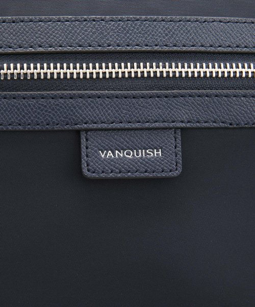 VANQUISH(ヴァンキッシュ　バッグ)/ナイロン×牛革レザーコンビ　2WAY 薄マチリュック/img14