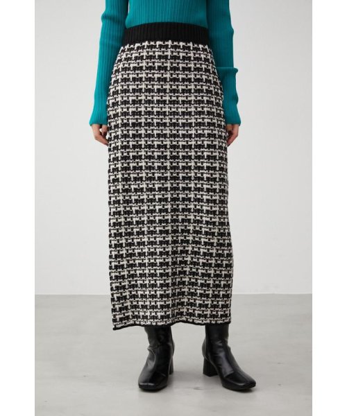 AZUL by moussy(アズールバイマウジー)/TWEED KNIT TIGHT SKIRT/img04