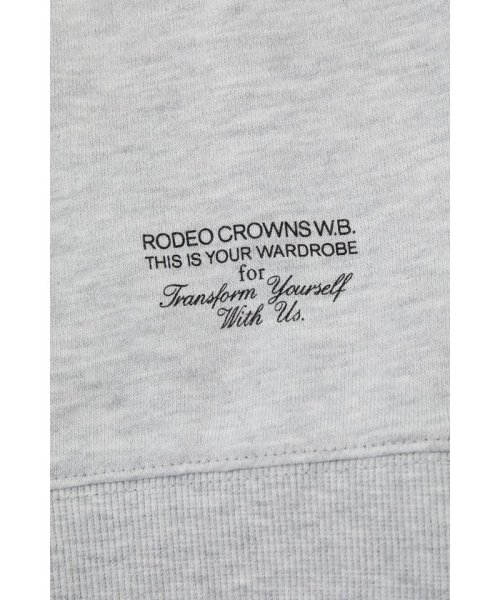 RODEO CROWNS WIDE BOWL(ロデオクラウンズワイドボウル)/キッズArch Logoスウェットトップス/img04