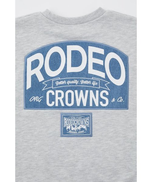 RODEO CROWNS WIDE BOWL(ロデオクラウンズワイドボウル)/キッズArch Logoスウェットトップス/img07