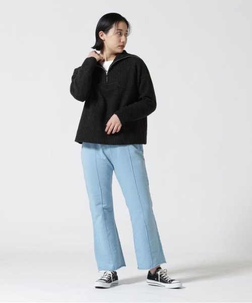 BEAVER(ビーバー)/WALLA WALLA SPORT/ワラワラスポーツ　CENTER PLEATS SWEAT PANT　センタープリーツ パンツ/img07