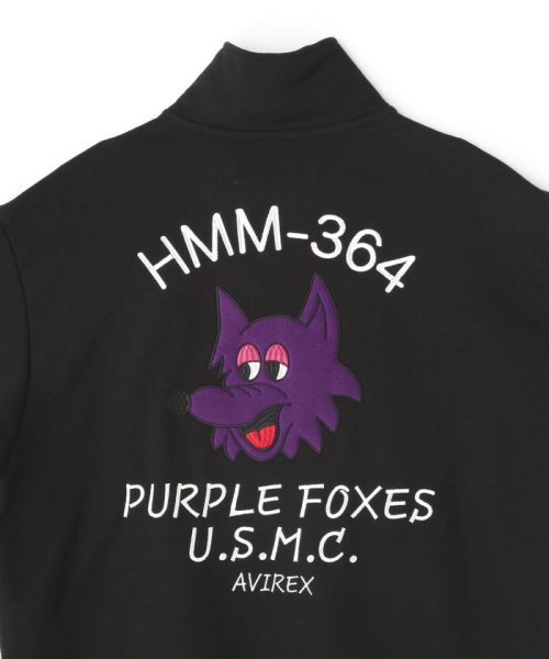 AVIREX(AVIREX)/L/S STAND SWEAT PURPLE FOXES / スタンド スウェット パープルフォックス/img11