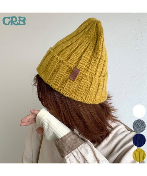 CRB(シーアールビー)/ネームタグニット帽/img01