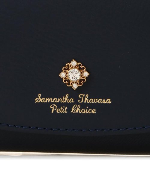Samantha Thavasa Petit Choice(サマンサタバサプチチョイス)/ラインストーンハートモチーフ 長財布/img19