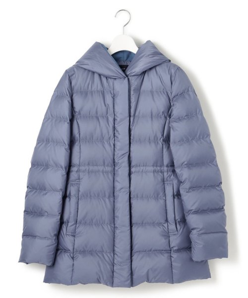 【洗える】シレータフタ ショート ダウンコート 