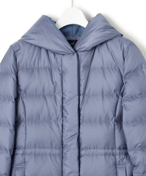 【洗える】シレータフタ ショート ダウンコート 