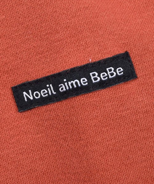 Noeil aime BeBe(ノイユ　エーム　べべ)/アニマル クマ ワッペン 裏起毛 トレーナー (80~130cm)/img19