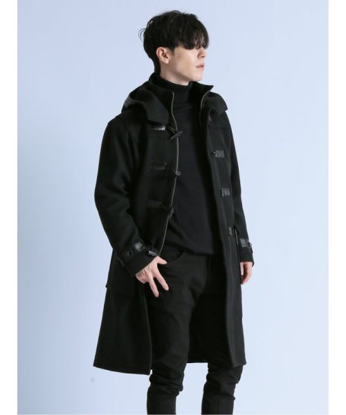 ウールライク ダッフルコート メンズ ブルゾン ライトアウター コート ビジネス カジュアル アウター 通勤 仕事 厚手 薄手 軽い 軽量 メンズ ライトアウター ビジネス カジュアル アウター 通勤 厚手 薄手 軽い