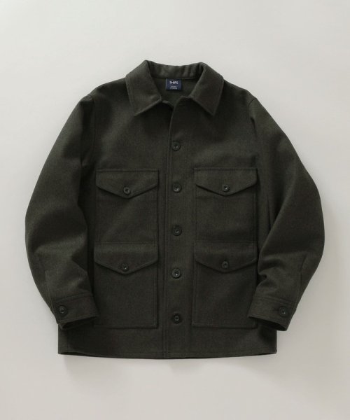 SHIPS STANDARD: ウール/カシミヤ オーバージャケット STANDARD