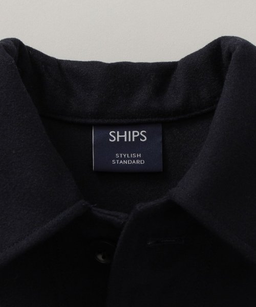 SHIPS STANDARD: ウール/カシミヤ オーバージャケット STANDARD