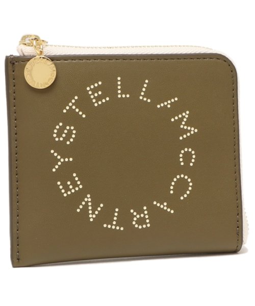 Stella McCartney(ステラマッカートニー)/ステラマッカートニー カードケース コインケース エコ アルターマット ロゴ カーキ レディース STELLA McCARTNEY 700253 W8856 3/img01