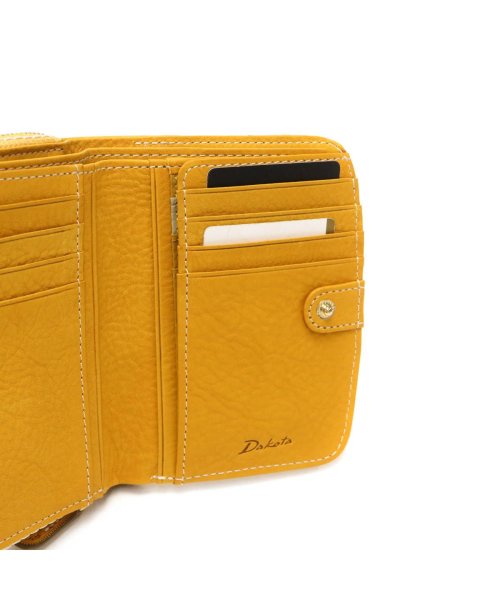 ダコタ 二つ折り財布 Dakota イデーア 本革 コンパクト 軽量 ミニ財布 ファスナー ラウンドファスナー 小銭入れ 0030180 新作 2022 ポケット