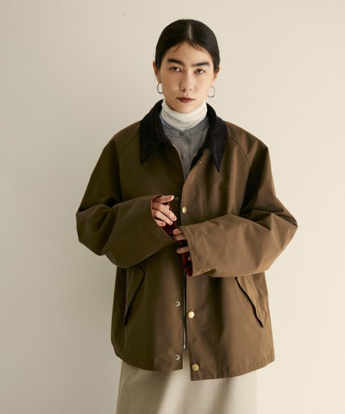 サロン　アダム　エ　ロペ(サロン　アダム　エ　ロペ)/【ドラマ着用】【Barbour for SALON】TRANSPORTリバーシブルチェックジャケット/img27