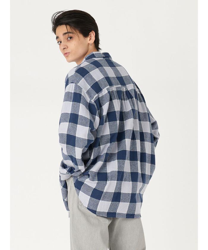 Levi's/リーバイス SILVERTAB(TM) シルバータブ オーバーサイズ ワンポケットシャツ チェックシャツ